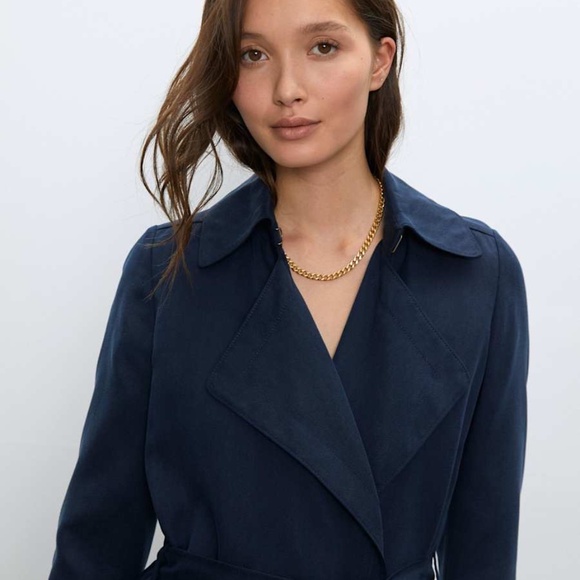Aritzia Babaton Maximo Light Trench coat - Picture 7 of 8
